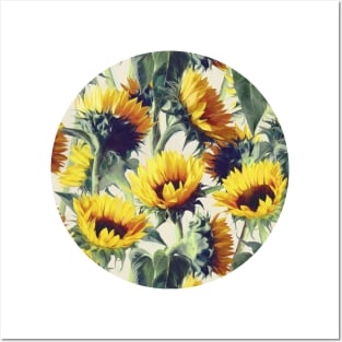 Sunflowers Forever Posters and Art